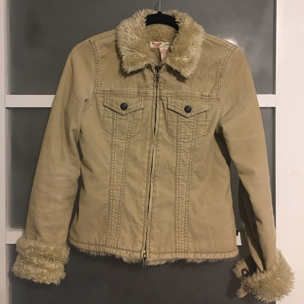 abercrombie and french corduroy jacket